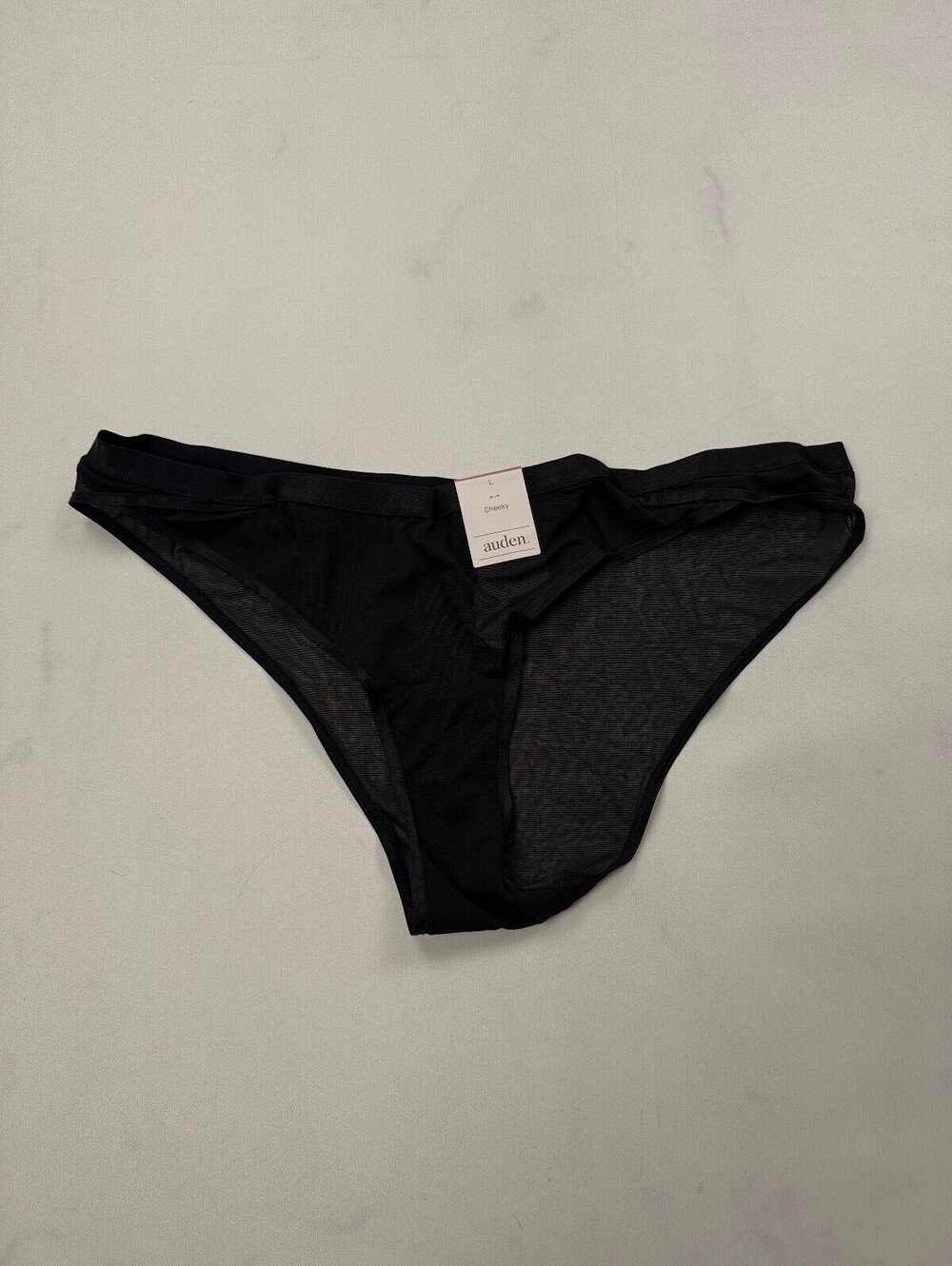Auden Bikini Black Contemporary Everyday Essential - Womens L